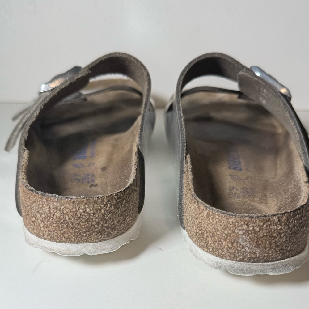Birkenstock Arizona Soft Footbed
Leather - Metallic Silver - Picture 5 of 7